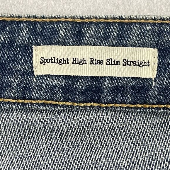 Jessica Simpson Jeans Womens Size 24W Blue High Rise Slim Straight MSRP $80 - Picture 3 of 16